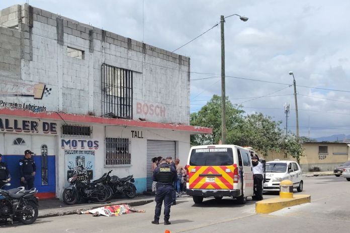 Persona fallecida en cercanías de la academia de la PNC en la zona 6 capitalina.