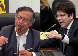 El presidente colombiano, Gustavo Petro, aseguro a la cadena de noticias CNN que el atentado contra el senador Miguel Uribe fue realizado por "mafias internacionales".