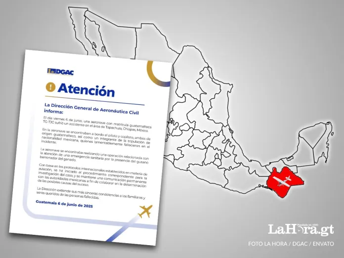 Piloto y copiloto fallecen en accidente aéreo, México investiga, según Aeronáutica. Piloto y copiloto fallecen en accidente aéreo, México investiga, según Aeronáutica.