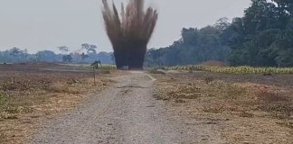 Ejército de Guatemala inhabilitó dos pistas clandestinas, en Playa Grande, Ixcán, Quiché
