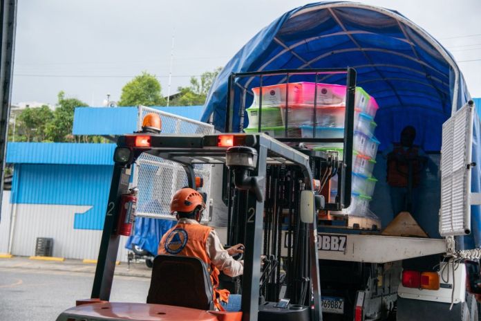 Sistema Conred preparándose para la posible depresión tropical en el territorio nacional. Foto La Hora: Conred