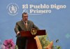 Presidente Bernardo Arévalo se pronuncia ante el fallecimiento del agente de la PNC.