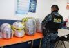 Bultos de marihuana localizados en puesto de control de Dipafront en Chimaltenango. Foto La Hora: PNC