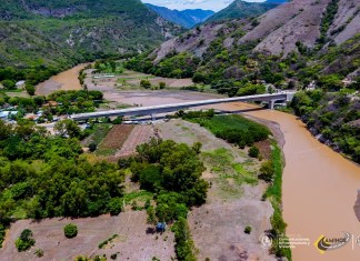 Luego de dos meses, Puente Chitomax avanza un 2% en obra física Puente Chitomax en Baja Verapaz