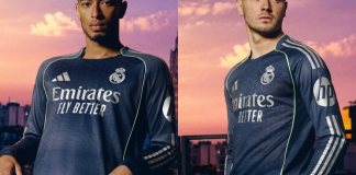 Real Madrid segundo uniforme