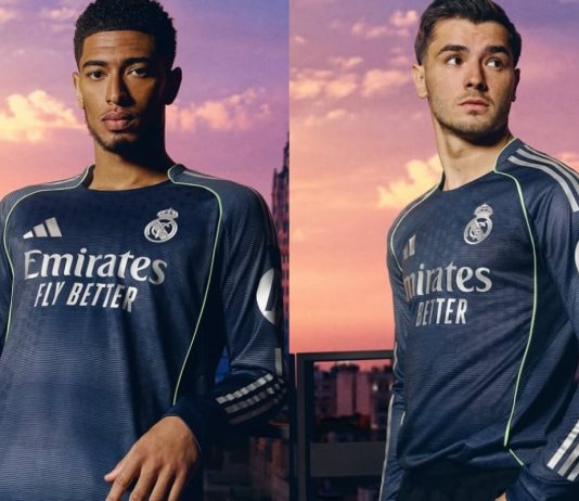 Real Madrid segundo uniforme