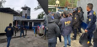 MP, en conjunto a la PNC, realiza una requisa en el Centro Preventivo para Hombres y Mujeres de Chimaltenango, en busca de indivualizar a privados de libertad involucrados en hechos contra la vida.