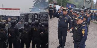 Autoridades de la PNC realizan requisa en el centro preventivo de la zona 18 tras un altercado entre agentes y pandillero del Barrio 18.