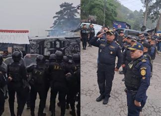 Autoridades de la PNC realizan requisa en el centro preventivo de la zona 18 tras un altercado entre agentes y pandillero del Barrio 18.