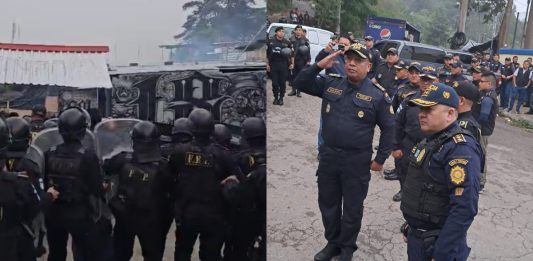 Autoridades de la PNC realizan requisa en el centro preventivo de la zona 18 tras un altercado entre agentes y pandillero del Barrio 18.