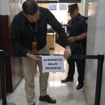 Juzgado de Mayor Riesgo D llevó a cabo audiencia bajo reserva. Foto La Hora: Fabricio Alonzo