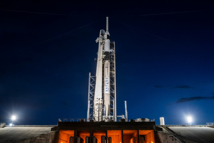 Aeronave Falcon 9 de la empresa SpaceX. Foto La Hora: SpaceX