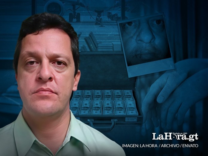 Rubén Tobar en huelga de hambre tras ser condenado a 56 años por lavado de dinero y no pagar una multa. Arte La Hora: Alejandro Ramírez