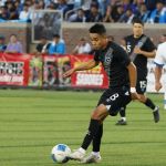 Partido de la selección nacional en contra de El Salvador. Foto La Hora: FFG