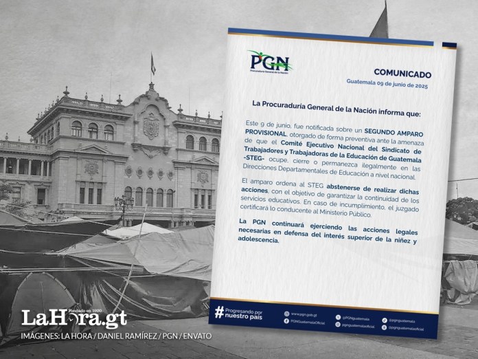 STEG (2) PGN logra segundo amparo y juez ordena el STEG de abstenerse de cerrar Direcciones Departamentales