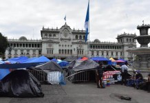 Mineduc: STEG mantendrá protesta pese a comunicado que depondrán medidas El dirigente sindical Joviel Acevedo, cada día más pierde el apoyo de los maestros. Foto La Hora: Archivo.