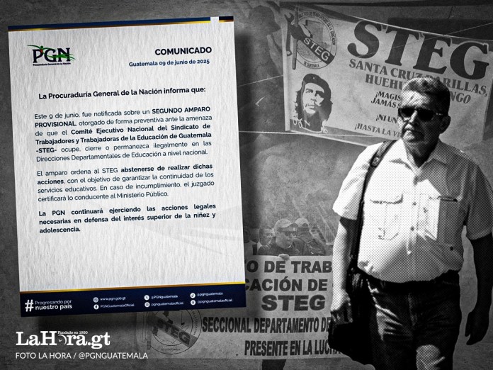STEG se pronuncia ante el segundo amparo otorgado a la Procuraduría General de la Nación (PGN) STEG se pronuncia ante el segundo amparo otorgado a la Procuraduría General de la Nación (PGN)