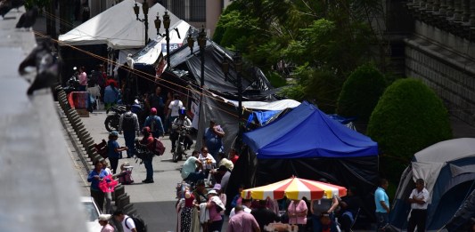 STEG tras 17 días a las afueras del Palacio Nacional de Cultura