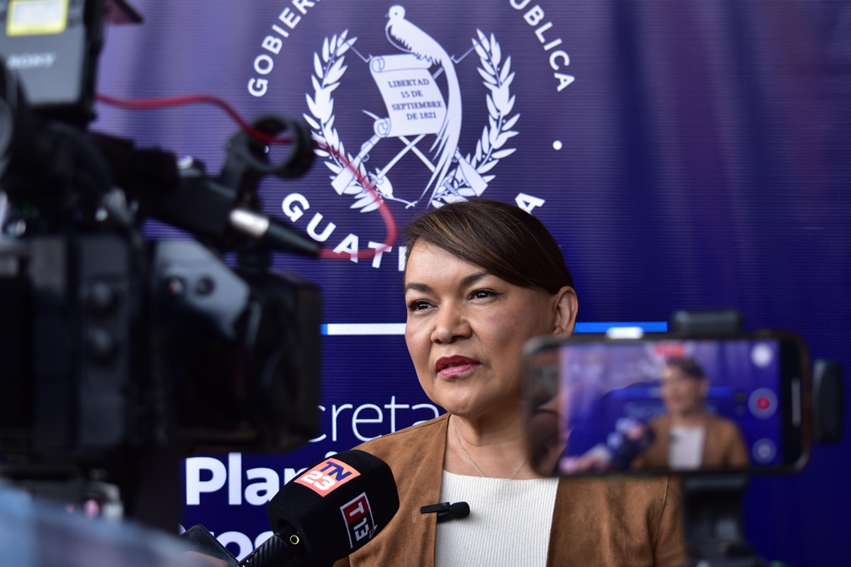 Subsecretaria de Cooperación y Alianzas para el Desarrollo, Iliana Peña.