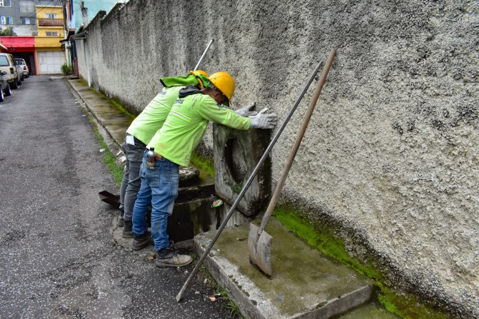 Departamento de Limpieza Municipal y del programa Limpia y Verde de la Dirección de Obras