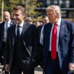 El presidente de Estados Unidos, Donald Trump, desmintió este martes a su homólogo francés, Emmanuel Macron, y aseguró que no abandonó prematuramente la cumbre del G7. Foto La Hora: EFE.