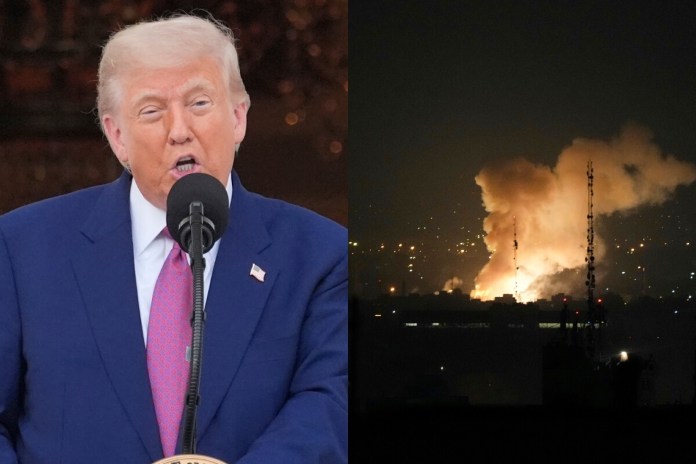Trump advierte a Irán