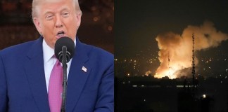 Trump advierte a Irán