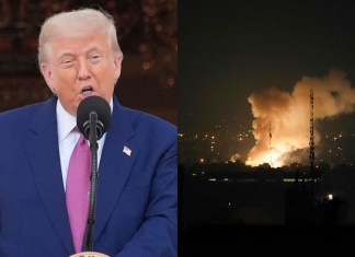 Trump advierte a Irán