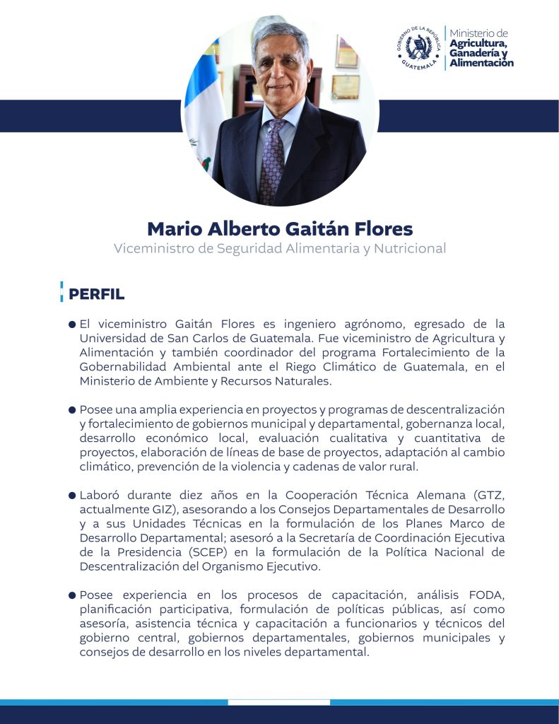 MAGA juramenta a los nuevos viceministros del VIDER Y VISAN