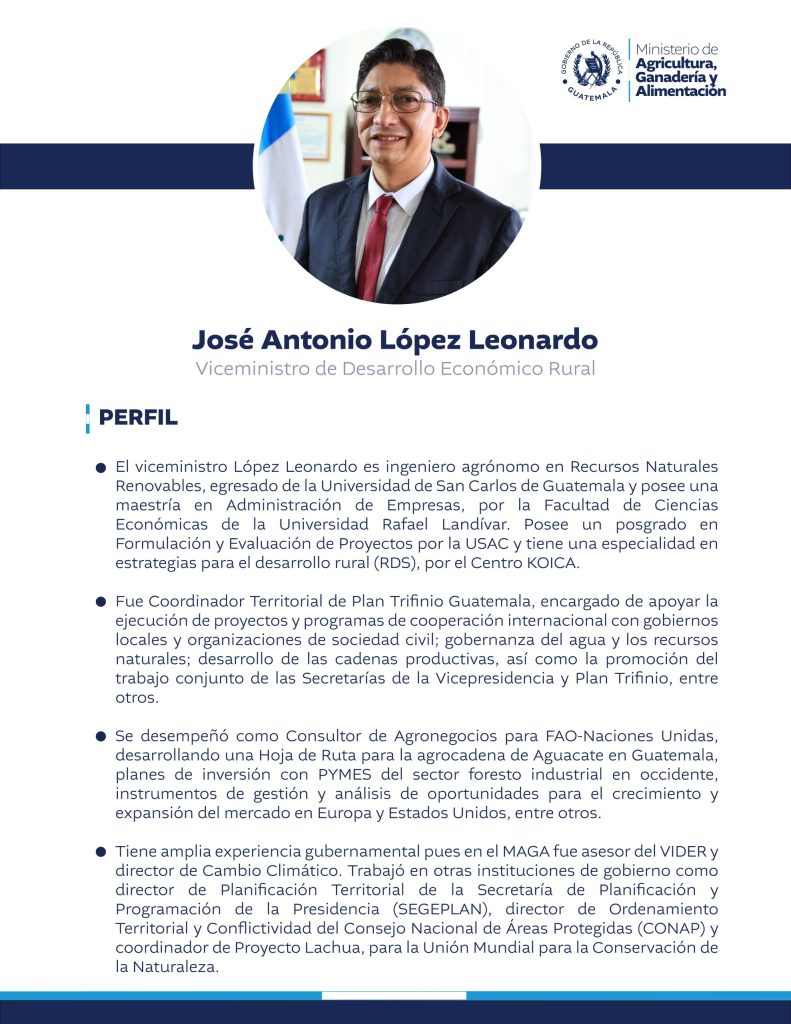 MAGA juramenta a los nuevos viceministros del VIDER Y VISAN