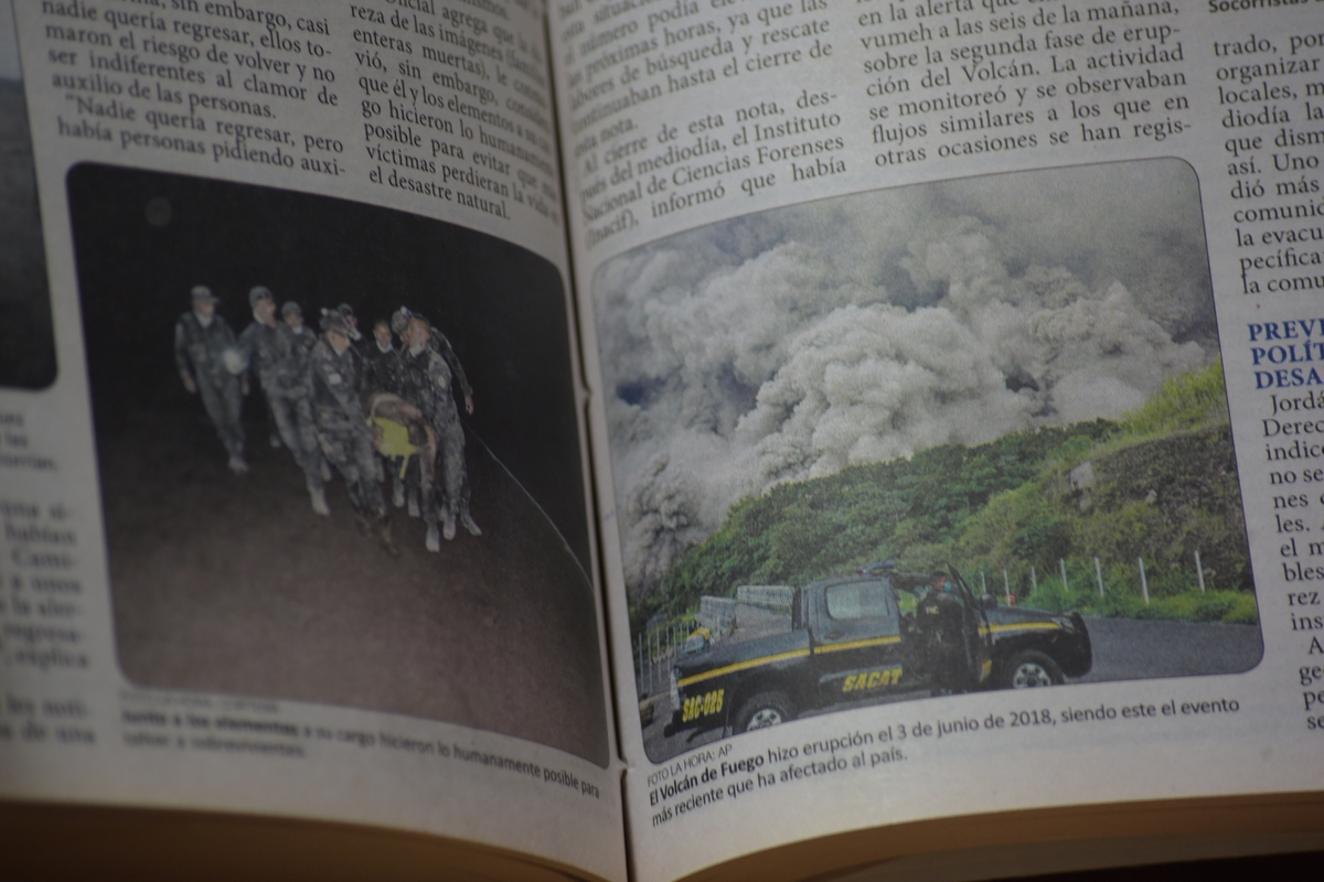 tragedia volcán
