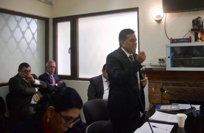 William Chen Juez William Chen afirmó que nunca fue denunciado como paso con el resto de sus compañeros. Foto La Hora: Cortesía