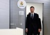 Xabi Alonso en su primer entreno con el Real Madrid