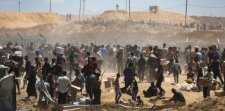 El hospital de campaña de la Cruz Roja en Rafah, Gaza, supera su capacidad: 916 pacientes atendidos en solo dos semanas, más que todo un año.