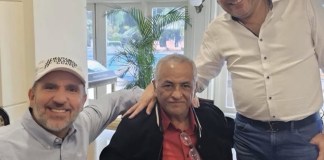 El alcalde de Nueva Santa Rosa, Enrique Arredondo, no descartó una alianza entre Roberto Arzú y Luis Aguirre. Foto La Hora: RRSS