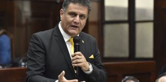 Diputado promueve mejora en la atención de salud a personas, animales y plantas El diputado Rodrigo Pellecer presentó una iniciativa de ley "una salud" con la que busca mejor la atención. Foto: Congreso de la República