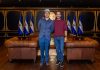 El presidente salvadoreño, Nayib Bukele, nombró al director de la Agencia Nacional de Inteligencia Artificial este 16 de junio. Foto La Hora: Diario El Salvador