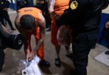 El Juzgado de Instancia de Escuintla ligó a proceso a 26 personas vinculadas a extorsiones. Foto La Hora: MP