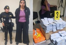Colombiana con billetes falsos es detenida en el aeropuerto La Aurora