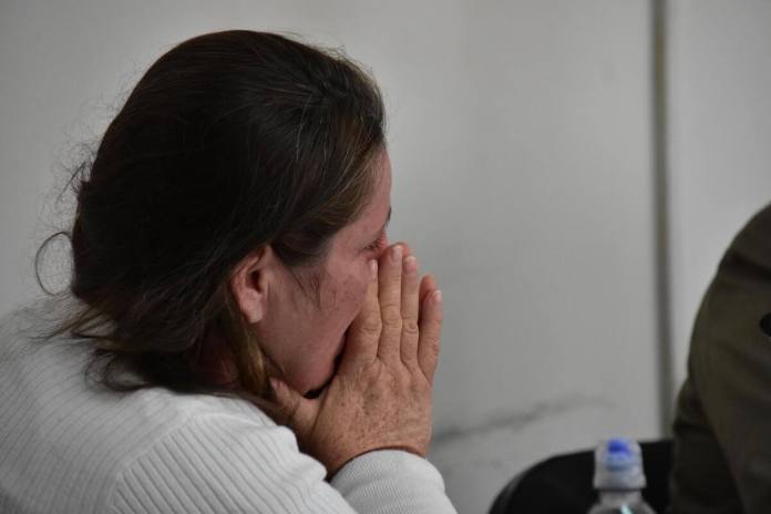 Ingrid Jeannette Orellana fue absuelta del delito de homicidio. Foto La Hora: Daniel Ramírez