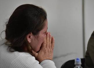 Ingrid Jeannette Orellana fue absuelta del delito de homicidio. Foto La Hora: Daniel Ramírez