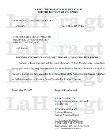 Caso Miguel Martínez contra Estados Unidos