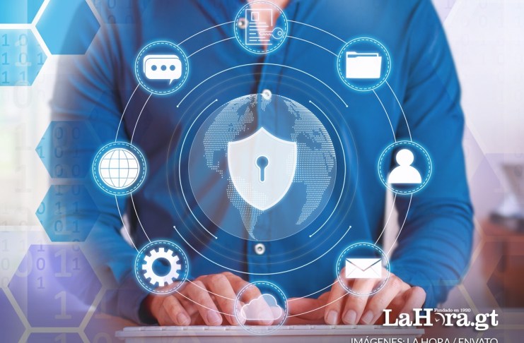 Los diputados de las comisiones de Asuntos de Seguridad Nacional y de Economía discuten el dictamen a la ley de Ciberseguridad. Diseño La Hora: Alejandro Ramírez