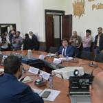La comisión de Finanzas discute una iniciativa de ley para incrementar las pensiones que paga el IGSS, por lo que se reunió con Finanzas Públicas y del Seguro Social. Foto: La Hora / Fabricio Alonzo