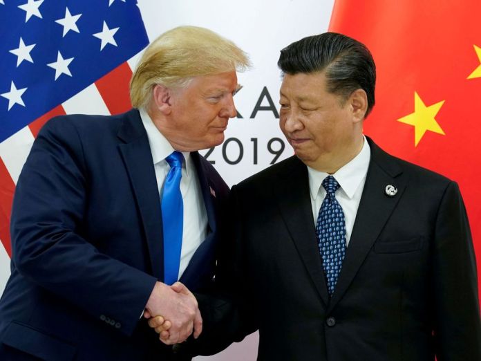 Donald Trump y Xi Jinping.