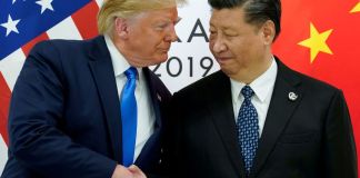 Donald Trump y Xi Jinping.