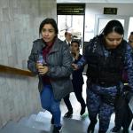El Ministerio Público (MP) capturó a Angelina Martínez Rodas, quien estuvo de acuerdo con la teoría de un supuesto fraude electoral. Foto La Hora: Daniel Ramírez