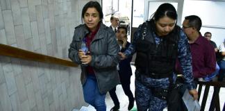 El Ministerio Público (MP) capturó a Angelina Martínez Rodas, quien estuvo de acuerdo con la teoría de un supuesto fraude electoral. Foto La Hora: Daniel Ramírez