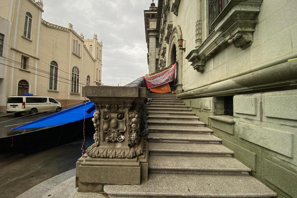 El Palacio Nacional de la Cultura fue intervenido por el STEG: Foto La Hora: José Orozco
