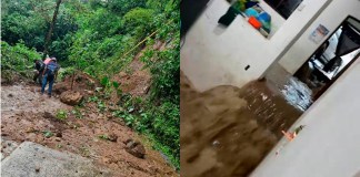 Inundaciones y derrumbes se registraron este lunes 16 de junio, mientras las lluvias podrían intensificarse el martes. Fotos La Hora: Conred